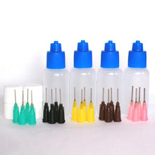 Load image into Gallery viewer, half oz henna applicator bottles set of 4