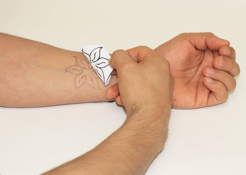 How to Make a Henna Tattoo Stencil Transfer