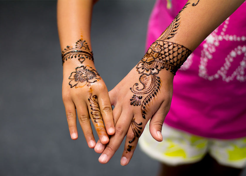 Henna Tattoo Kit - Includes Mehndi Design Stencils – HennaCity