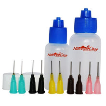 Load image into Gallery viewer, 1oz and half oz henna applicator bottles
