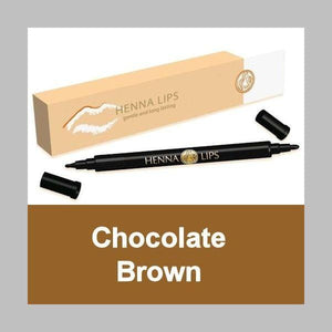 Henna Lip Liner - Chocolate Brown