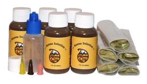 Bulk Henna Refills with Applicator Bottle - 5 Sets